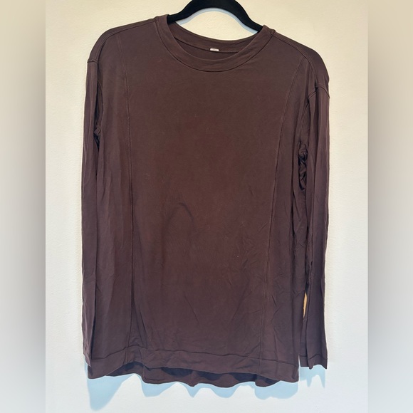 lululemon athletica Tops - lululemon athletica Brown Long Sleeve Tee